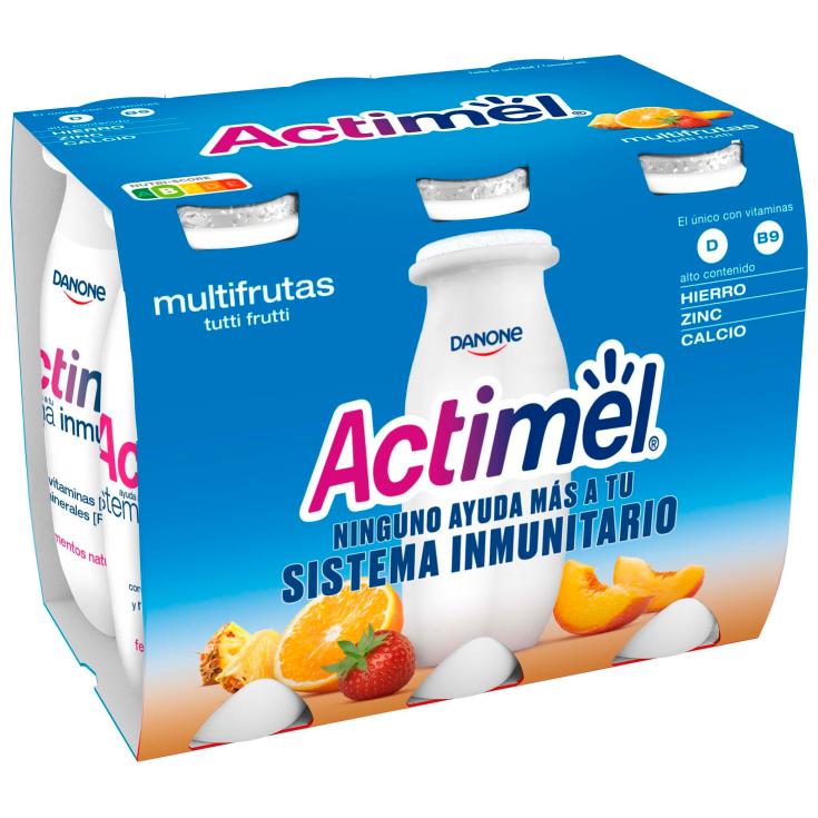 ACTIMEL MULTIFRUTAS X6