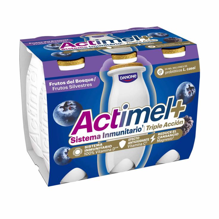 ACTIMEL MORA ARANDANOS X6