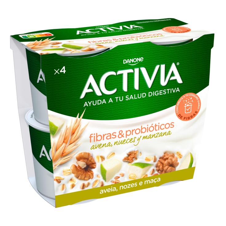 ACTIVIA MANZANA CEREAL X4