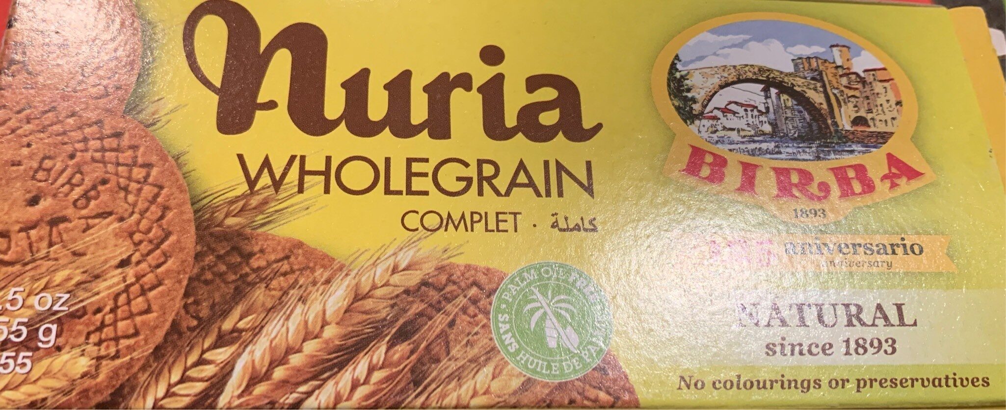 NURIA INTEGRAL 155 GR
