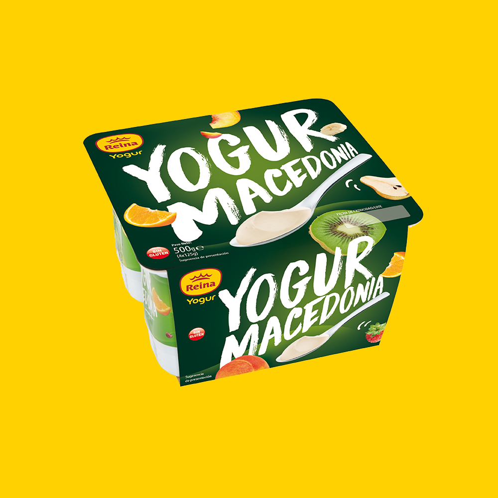 YOGUR SABOR MACEDONIA 4X125G