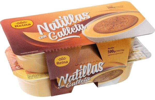 NATILLAS CON GALLETA 4X125G