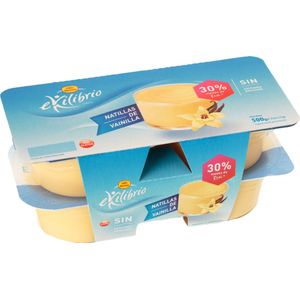 NATILLAS DE VAINILLA EQUILIBRIO 4X125G