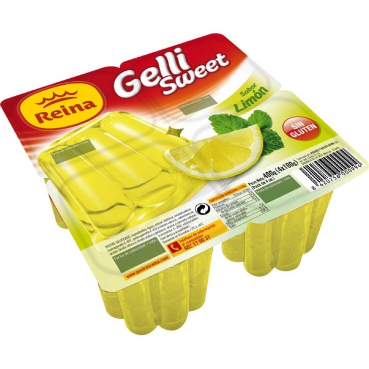 GELLI SWEET LIMON 4X100G