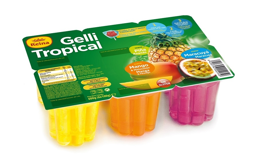 GELLI SWEET TROPICAL 6X100G