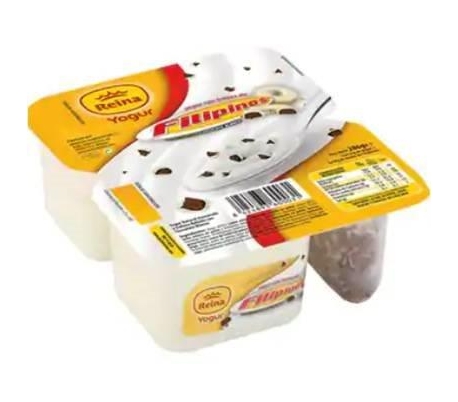 CREMA DE YOGUR NATURAL CON FILIPINOS 2X143G