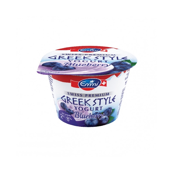 Emmi Greek Yogurt Blueberry 2 Percent 150g