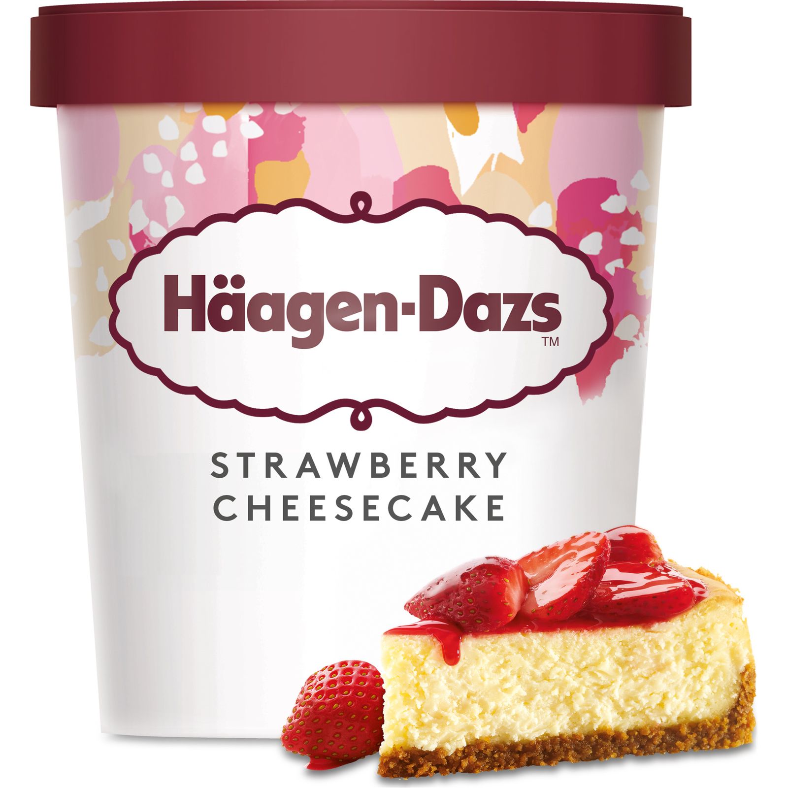 NEW PINT STRAWBERRY CHEESECAKE