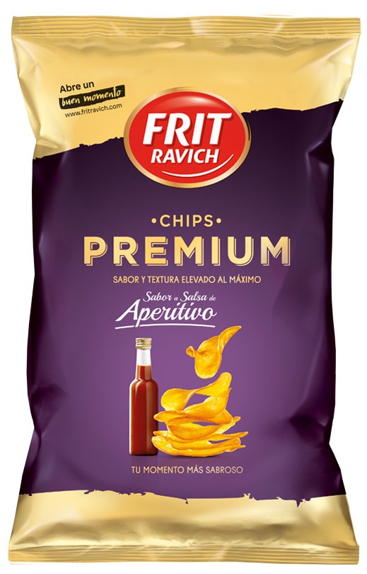 CHIPS PREMIUM APERITIVO 40G 6PX10U