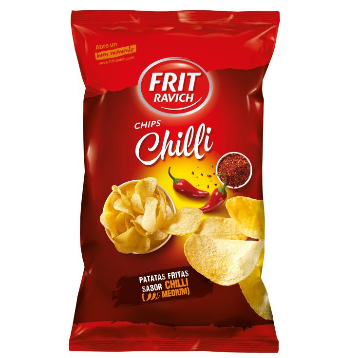 CHIPS CHILLI 125G 12U