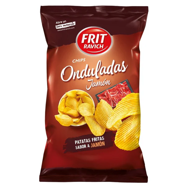 ONDULADAS JAMON 40G 40U
