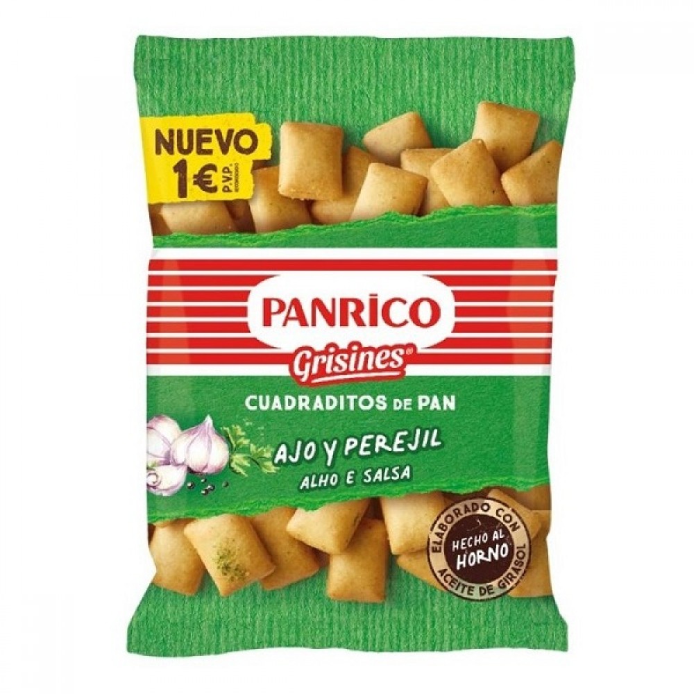 PANRICO CUADRADITOS AJO 80G