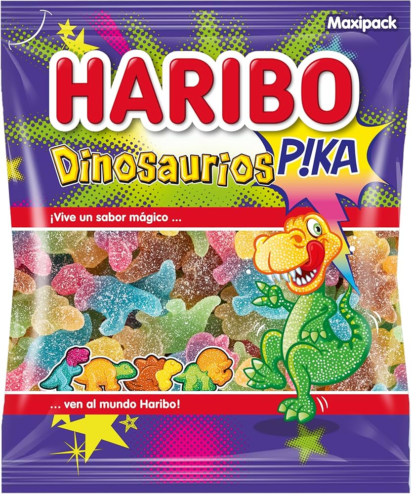 HARIBO DINOSAURIOS PIKA MAXIPACK 12XB1K