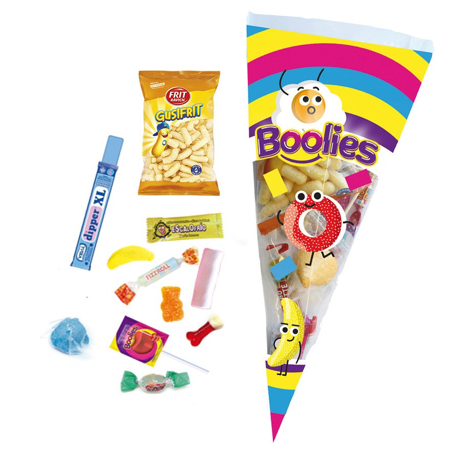 CONO BOOLIES LLENO GRANDE 8U