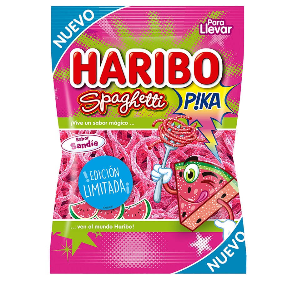 HARIBO SPAGHETTI SANDIA PICA 75G 18U