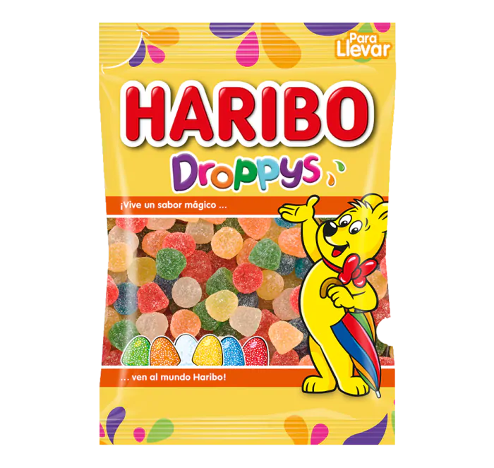 HARIBO DROPPYS 100G 18U