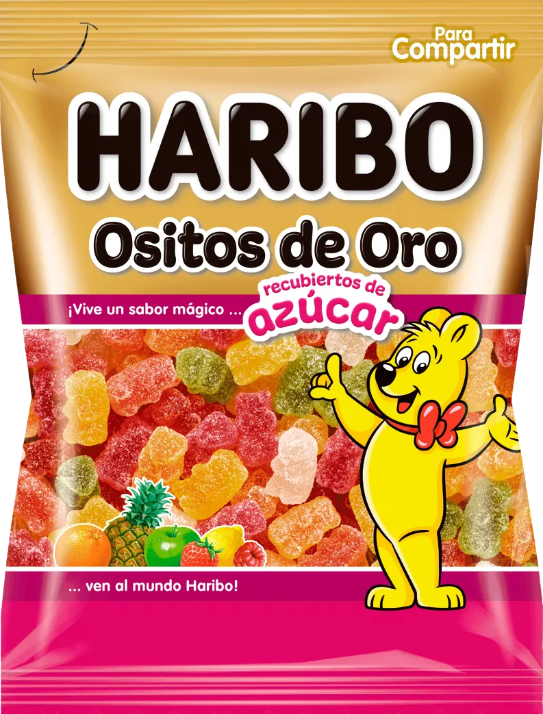 HARIBO OSITOS ORO AZUCAR 150G 18U