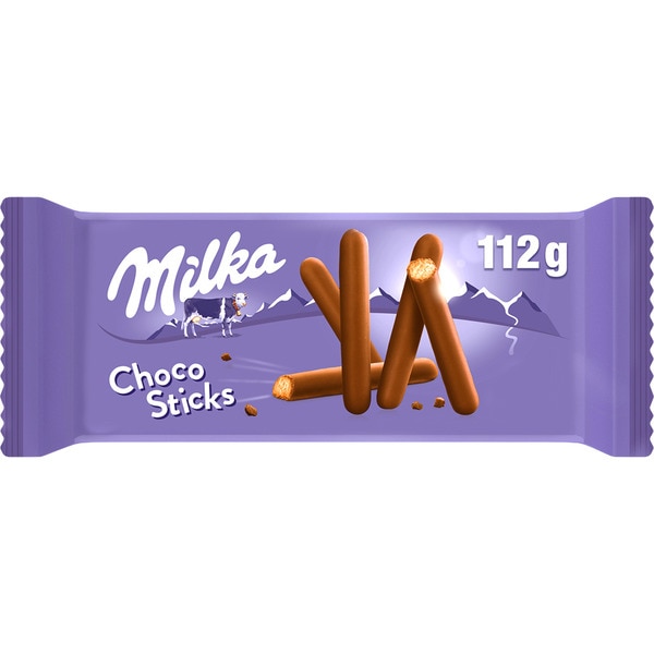 MILKA STICKS GALLETA BAN CHOC 112G 20U