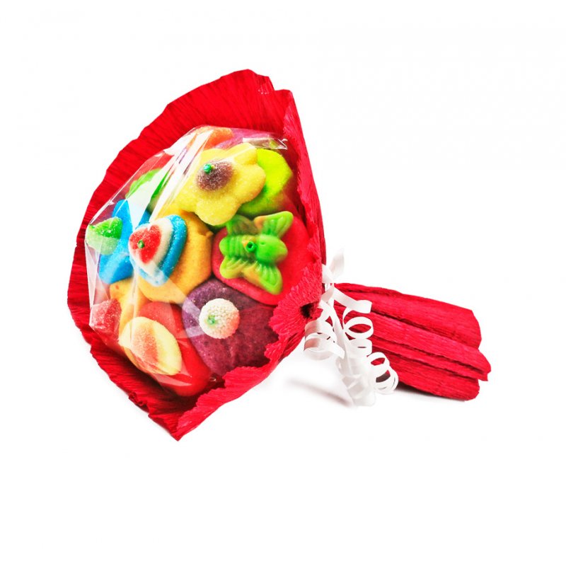 DULCEART RAMO FLORES PEQUENO 170G 3U