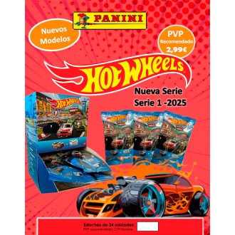 PANINI HOT WHEELS MYSTERY PACK S1 2XE24U