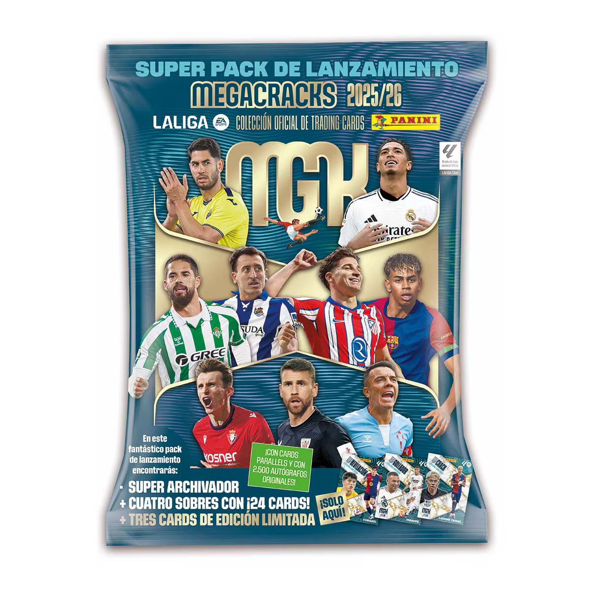 PANINI MEGACRACKS 2526 MEGAPACK 10X1U