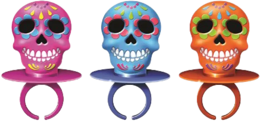 BIP LOLLIPOP RING HALLOWEEN 96G 12U