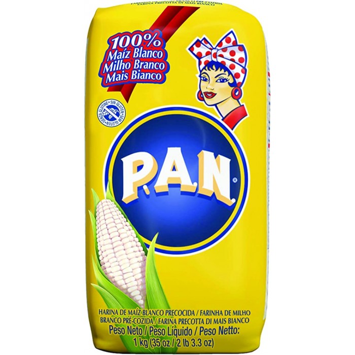 PAN HARINA DE MAIZ BLANCO 10U