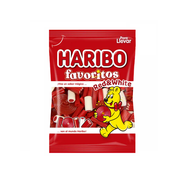 HARIBO FAVORITO REDWHITE MIX 90G 18U