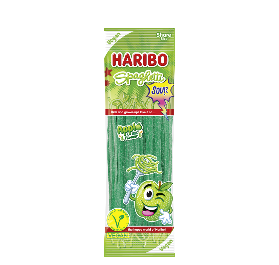 HARIBO SPAGHETTI APPLE 200G 16U