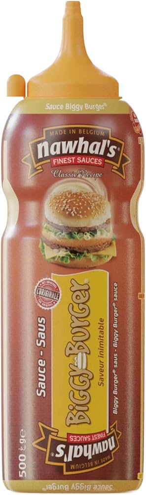 NAWHALS SALSA BIGGY BURGER 500ML 12X1U