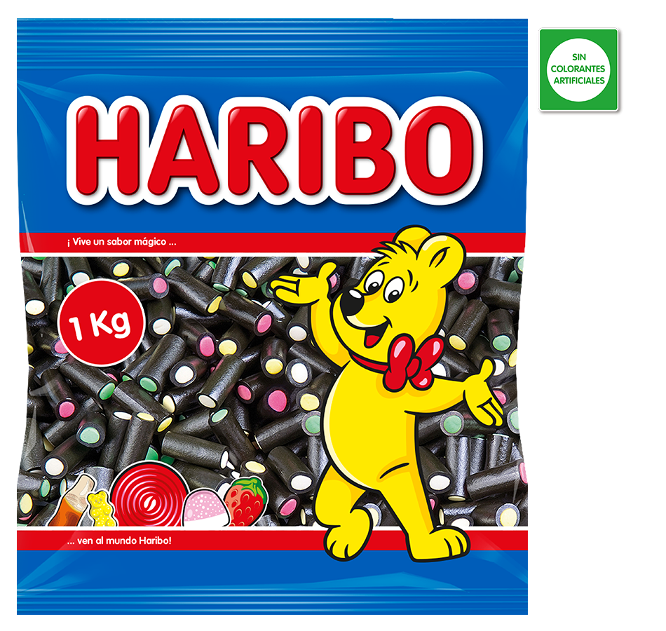 HARIBO BALLA BALLA NEGROS 12XB1K
