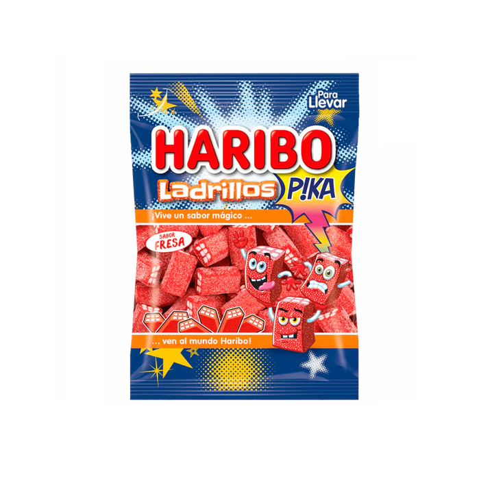 HARIBO LADRILLOS FRESA 100G 18U