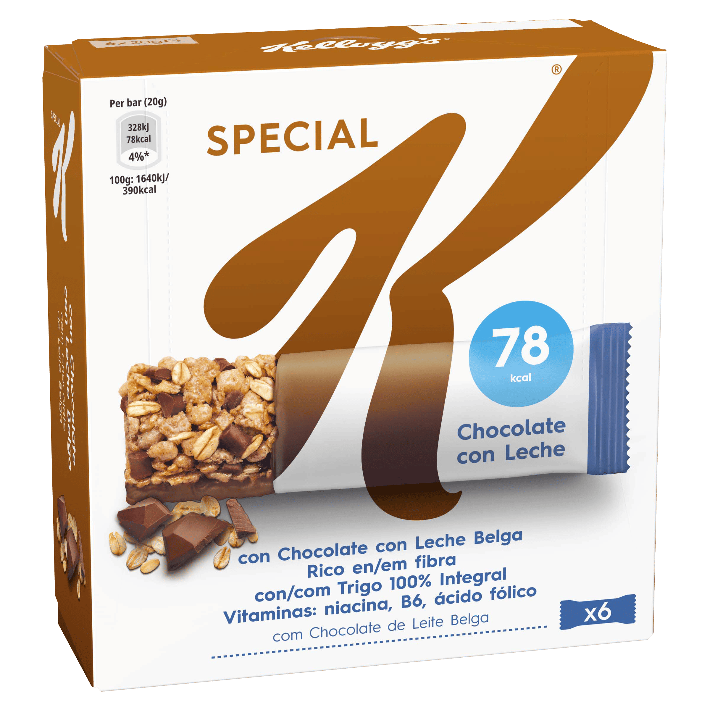 KELLOGGS SPECIAL K BARRITA CHOC20G 30U