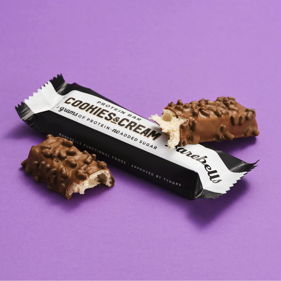 BAREBELLS PROTBAR COOKIESCREAM 55G 12U