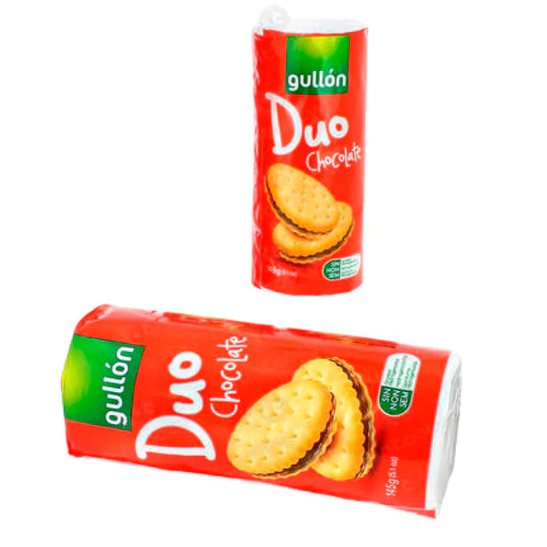 GULLON SANDWCHDUO 145G 24U