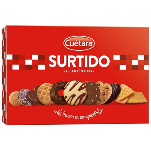CUETARA SURTIDO 210G 8X1U