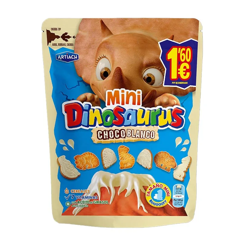 ART MINI DINOS CHOCBLNC 16EUR 80G 8U