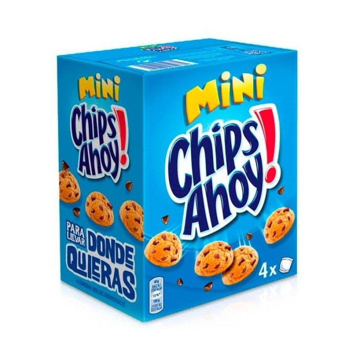 CHIPS AHOY PAQ MIN 160G 12X1U