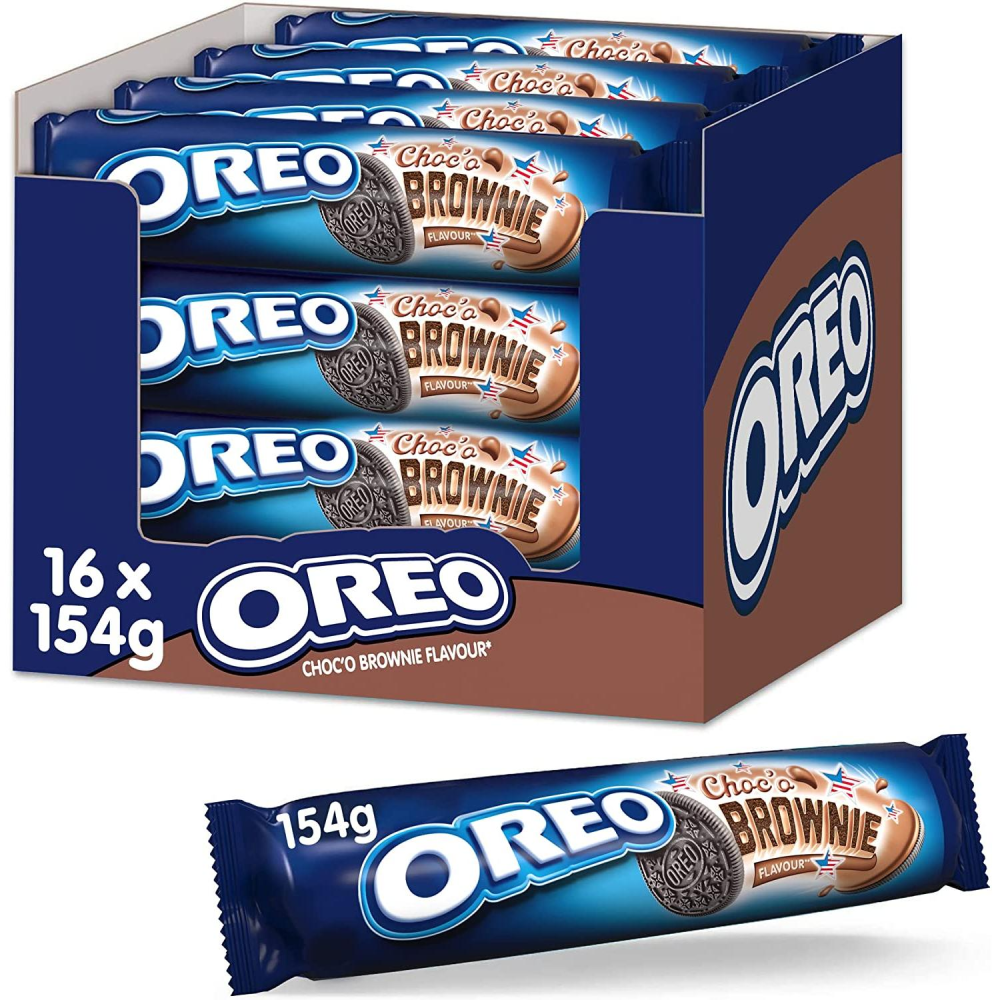 OREO CHOCO BROWNIE 154G 16U