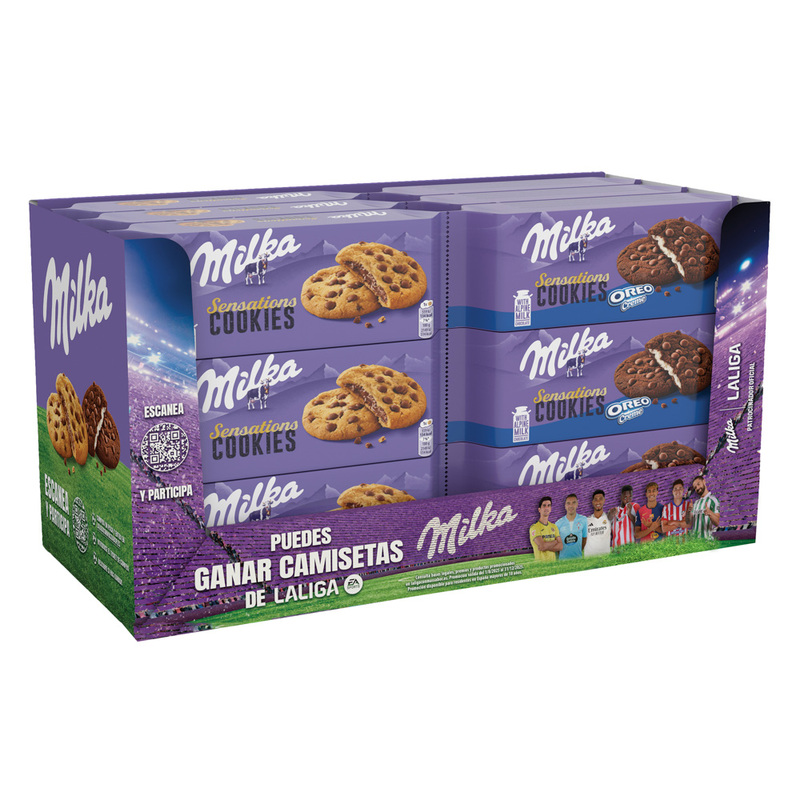 MILKA LOTE GALLETAS SENSATIONSOREO 16U