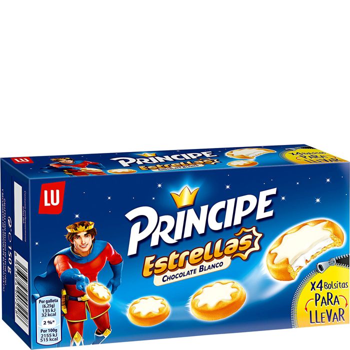 LU PRINCIPE ESTRELLAS BLNC 150G 16U