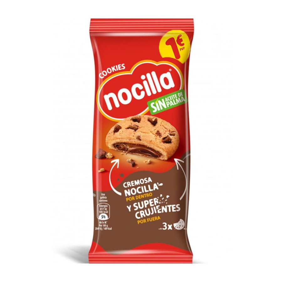 NOCILLA COOKIES 120G 12U