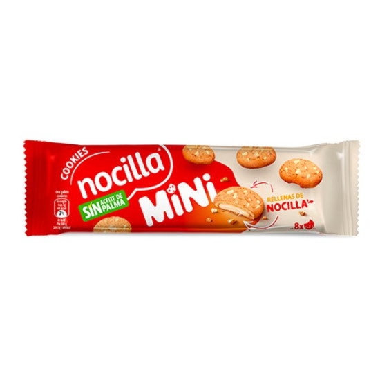 NOCILLA MINI COOKIES BLAN 15EUR 64G 12U