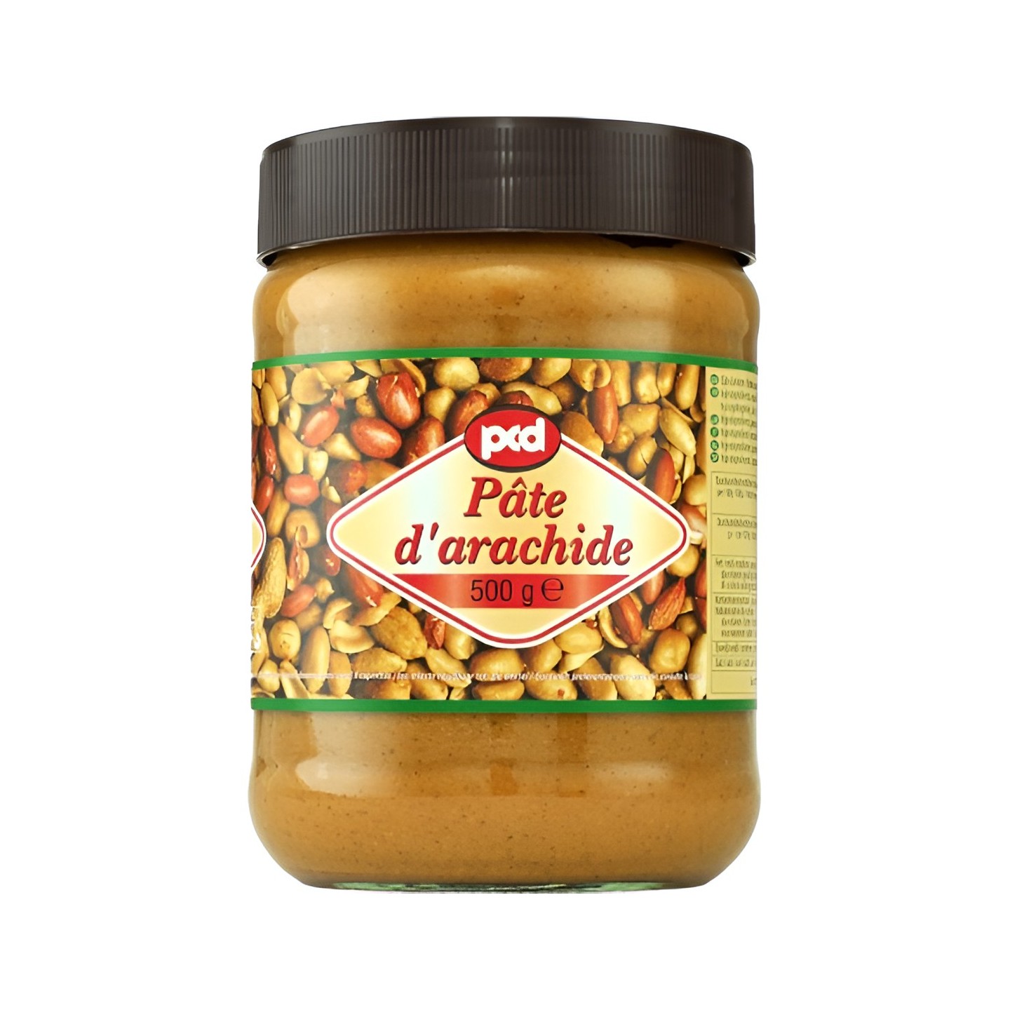 PCD CREMA DE CACAHUETE SA 500G 12U