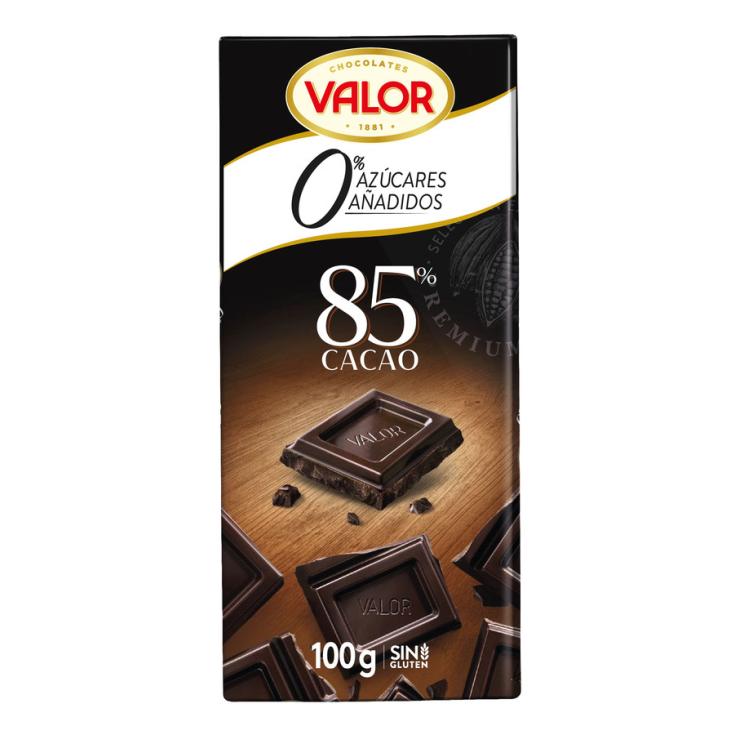 VALOR CHOCO 85 SA 100G 17X1U