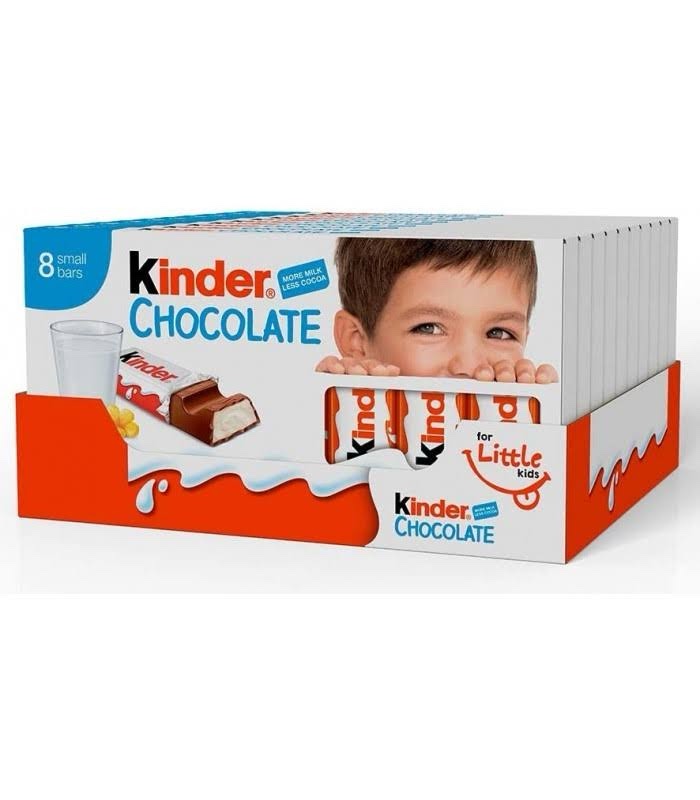 KINDER CHOCOLATE T8 4X10U