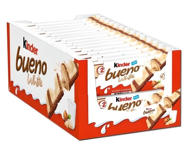 KINDER BUENO WHITE T2 DISTR 30U