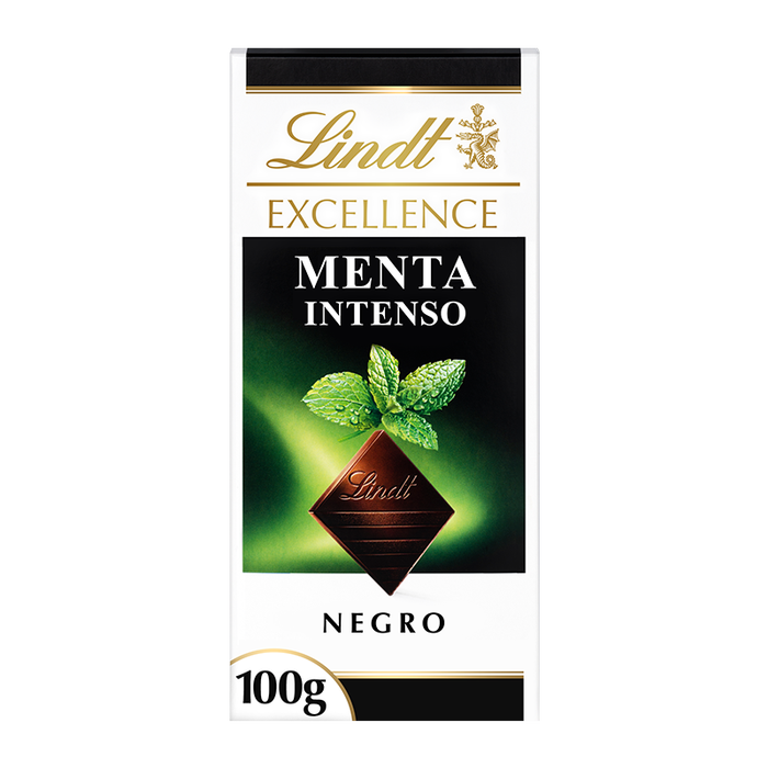 LINDT EXCELLENCE MENTA 100G 20X1U