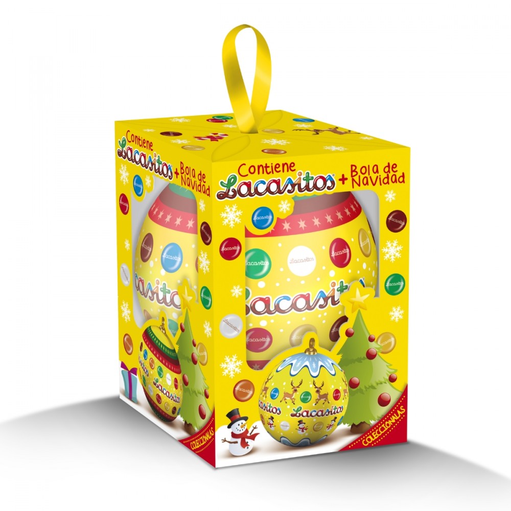 LACASITOS BOLA NAVIDAD 18X1U