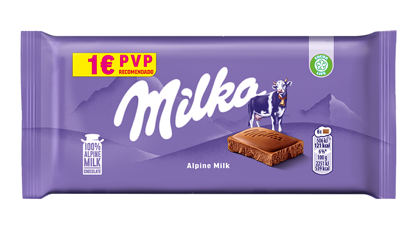 MILKA CHOCO LECHE 45G 19U